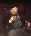 Le Bon Bock Un buen vaso de cerveza Realismo Impresionismo Edouard Manet